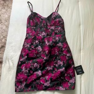 Lulus Maroon Mini Formal Dress, Size S